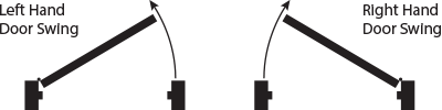Door Swing Diagram