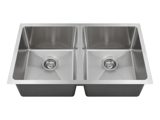 Kitchen Sink 6320 Double Bowl Undermount Sink 16 Gauge 