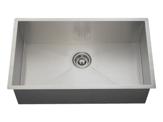 Kitchen Sink 7254 Single Bowl Industrial Undermount Sink 16 Gauge