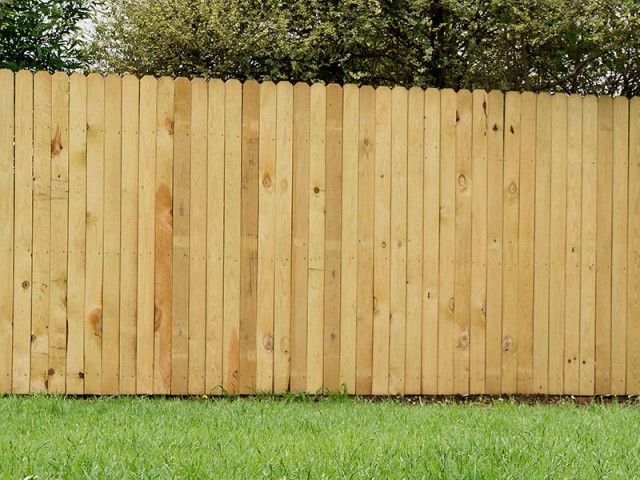 TRUE 6IN Cedar Fence Pickets Western Red Dog Ear Good Value Home