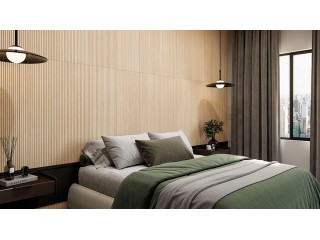 Urban Slat Wall Blonde 16x48